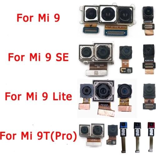 Original Rear Front Camera For Xiaomi Mi 9 SE Mi9 Lite 9T Pro Selfie Small Back Frontal Flex Facing Camera Module Spare Parts