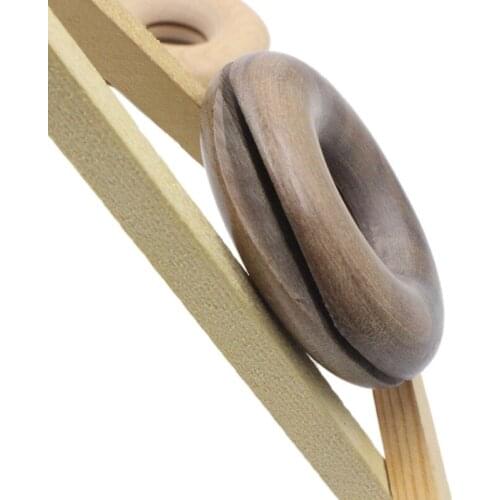 Practical and durable Nordic INS Wooden Donut Seal Clip Kitchen Snack Sealing Clip Home Storage Clip Kitchen Storage Clip