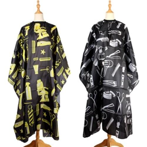 Stylish Hair Cutting Apron Cloth Salon Hairdressing Barbers Cape Adult Gown Anti-static For Hair Dye Perm 2 Colors