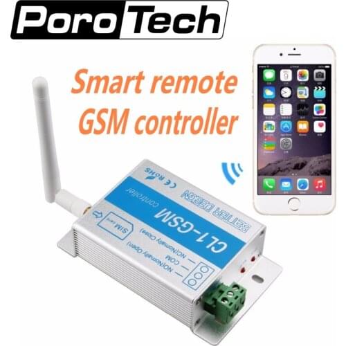 CL1-GSM Wireless Remote Controller GSM & SMS Smart Switch socket for Home Security Gate Barrier Shutter Garage Door opener
