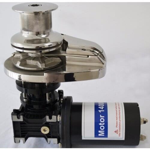 High Quality Yacht Use 12V 1200W Boat Vertical Anchor Windlass Use For Anchor Chain