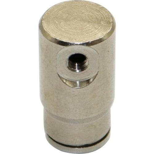 2 Nozzles Hole 3/8" Slip Lock Hose End Connector Quick Coupling Connect 9.52mm Hose Leak proof Quick Union End Plug 2Pcs