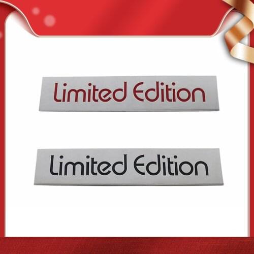 3D Limited Edition Premium for Mazda Hyundai Ford Honda Opel Toyota car Hood Fender trunk Rear Bonnet Decal Emblem Badge Sticker