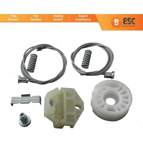 ESC Auto Parts EWR5038 Electrical Power Window Regulator Repair Kit Rear Left or Right Door for Saab 9-3 YS3D 1998-2002