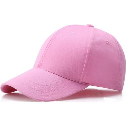 Spring Summer Adjustable Solid Color womens Baseball caps Korean Couple black Cap hats for Men Outdoor Cotton Sun trucker Hat