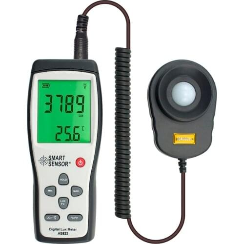 Digital Split Type Lux Meter Light Illuminance Photometer 200000lux Illuminometer