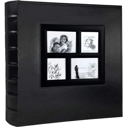 Photo Album Holds 4X6 400 Photos Pages Large Capacity Leather Cover Binder Wedding Family Baby Photo Albums Book