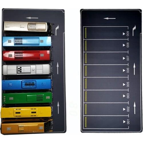 1/36 1/42 1/50 Scale Bus Park Garage Large Parking Lot Mat For Diecast Alloy Car Model Vehicle Scene Display Toy Mouse Pad