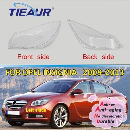 Headlight lens cover for Opel Insignia 09-13 for buic 4Doors Headlamp Clear Shell Replacement Transparent Lens Cover DIY