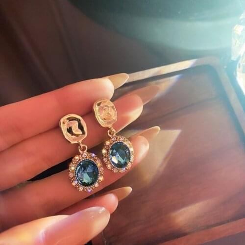 Summer new personality creative geometric pendant earrings luxury fashion prom party earrings for women holiday gifts