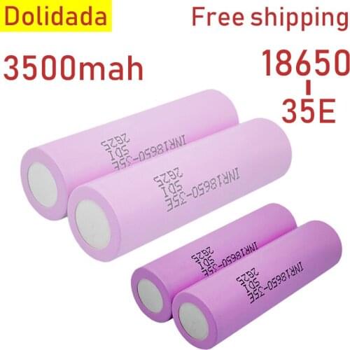 New 35E original power 18650 lithium battery 3500mAh 3.7v 25A high power INR18650 for electrical tools