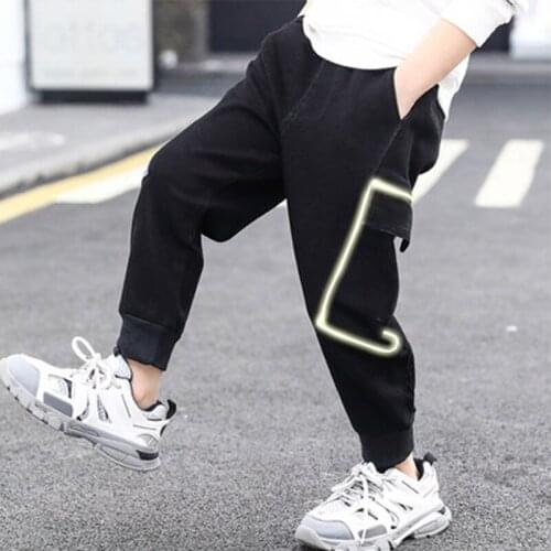 LucaLucky Black Trousers For Boys