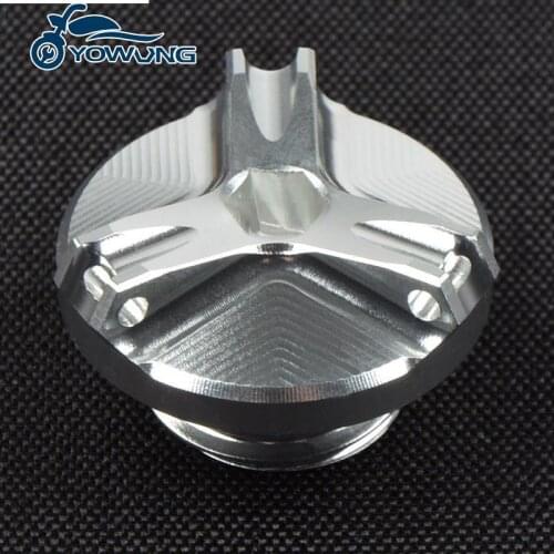 Motorcycle Engine Oil Drain Plug Sump Nut Cup Plug Cover FOR SUZUKI GSR750 GSR600 1960-2016 2014 2013 2012 2011 2010 2009 2008