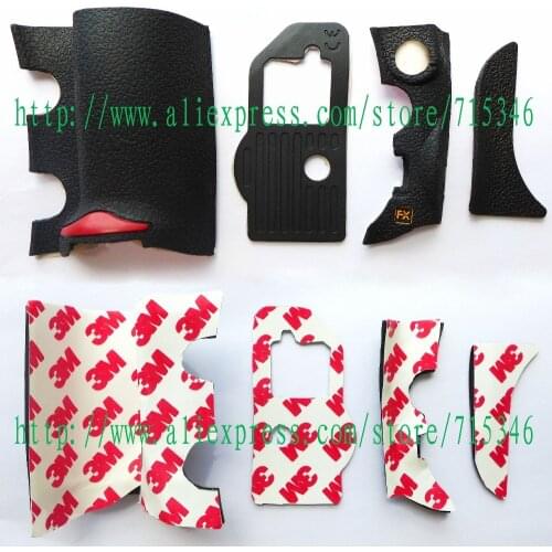 NEW A Set of 4 Pieces Grip Rubber Cover Unit For Nikon D700 Digital Camera Body Rubber Shell + Tape