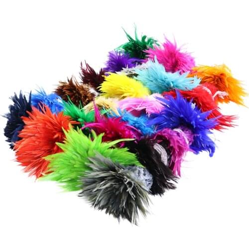 100pcs natural pheasant feather Strung 10-15cm color and dyed feathers for DIY Craft Jewelry home decoration Accessories
