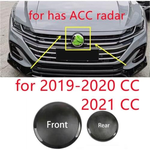 Not affect radar ACC function running flat Rear and Front car logo suitable for 2019 2020 2021 CC