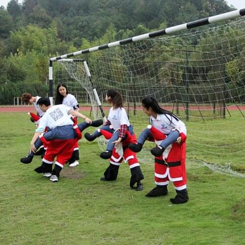 Carry Santa Claus teddy Bear Ride On Me Xmas Mascot Fancy Dress Costume Adults A