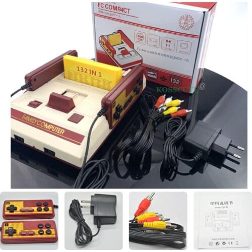 New Mini Portable Video Game Console Nostalgic Family Game for NSE FC TV Game Bulit In 1000 Classic Games Video Game