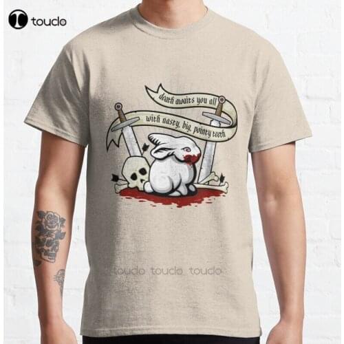 New The Rabbit Of Caerbannog Classic T-Shirt Cotton Men Tee Shirt
