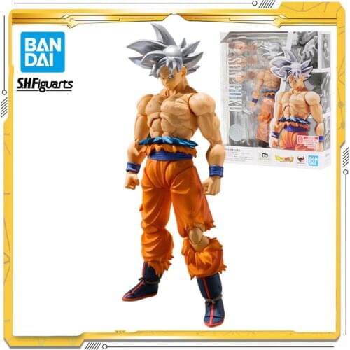 BANDAI Dragon Ball Z Super Saiyan Migatte no Gokui Son Goku Action Movable joint PVC Collection Model Anime Figure Toys For Kids