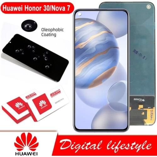 Original 6.57'' Display Replacement For Huawei Honor 30/nova 7 LCD Touch Screen Digitizer Assembly For Honor30 /nova7Display