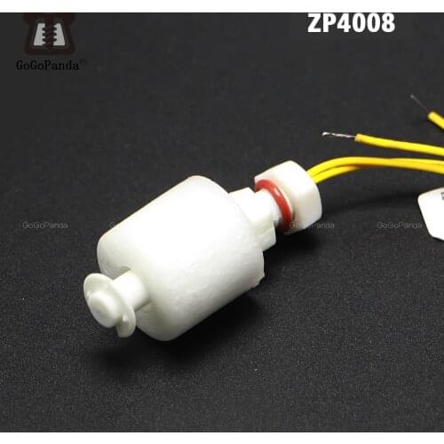 Free Shipping ZP4008 5Pcs M8*40mm 100V 220V Float Switch Mini Type Poly Propy Water Level Liquid Sensor Normal Close NC