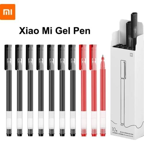 Original Xiaomi Pen Mijia Super Durable Sign Pen 0.5mm Mi Gel Pen For Office Signing/School Smooth Switzerland Refill Mikuni