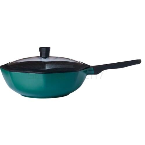 Star anise frying pan German quality non stick pan smokeless flat bottom boiler stove general frying pan frying pan