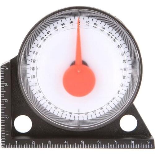Slope Inclinometer Protractor Angle Finder Tilt Level Meter Clinometer Gauge with Magnetic Base