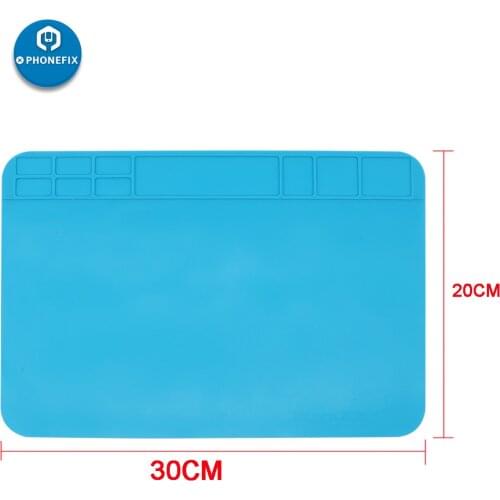 Universal Anti Static Mat Heat Insulation Solder Silicone Pad Platform for iPhone Repair Mobile Computer PCB Motherboard Repair