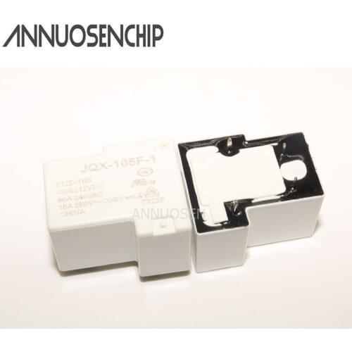 5pcs HF Relay HF105F-1-005D-1HS HF105F-1-012D-1HS HF105F-1-024D-1HS 240V 30A relay 4 pin relay 5V/12V/24V relay