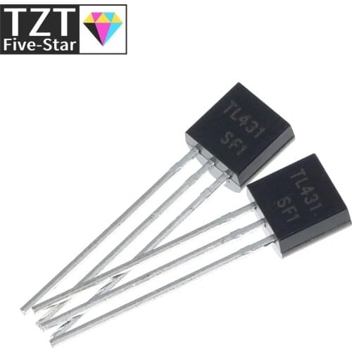 50pcs TL431A TL431 Voltage References 2.5-36V Prog Adjust TO-92 new original