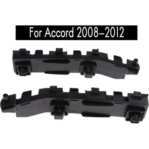 AU04 -2Pcs Front Left Right Bumper Support Bracket Retainer for Honda Accord 2008-2012 Sedan 71198-TA0-A00 / 71193-TA0-A00