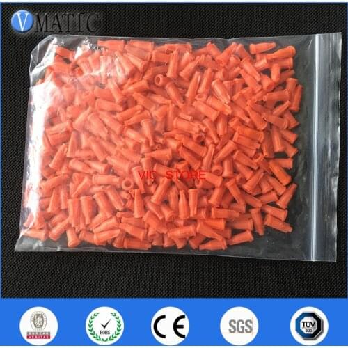 Free Shipping 1000Pcs Of American Glue Dispensing Syringe Tip Cap Stopper