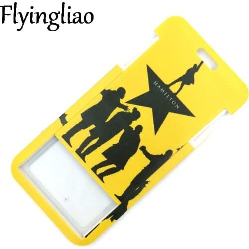 Broadway Musical Hamilton Credit Card ID Holder Bag Student Women Travel Card Cover Badge Gifts Work Name Card Holder Gifts