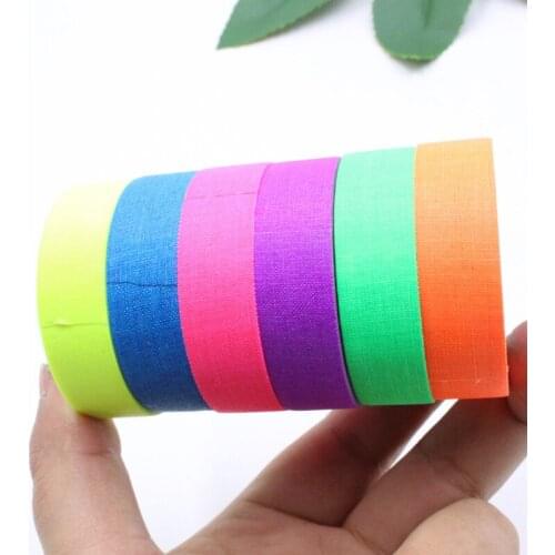 Stages Whiteboard Prop Multifunction 6 Roll Glow In The Dark Party Floors Decor Luminous Tapes Fluorescent UV Cotton Tape