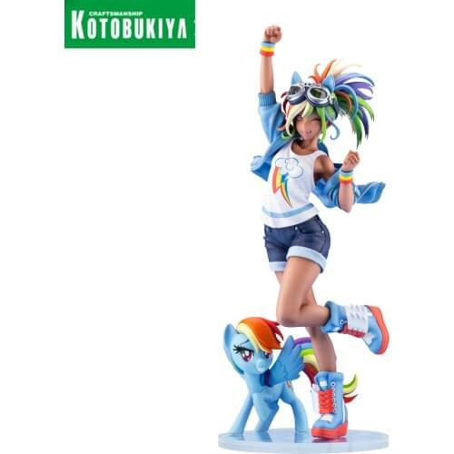 KOTOBUKIYA Figure model Rainbow Pony: friendship is magic Rainbow Daisy Figure animation accessories, dolls, toys