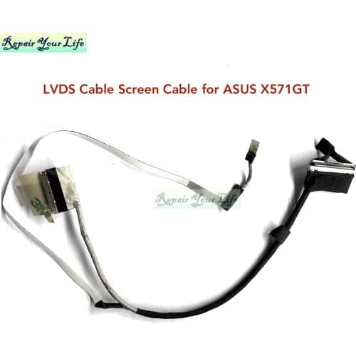LCD LVDS Screen Cable For Asus Mars15 X571 X571GT RX571G FX571GT NX571 K571 F571 GT EDP FHD Cables video flex 30pins 40 pins