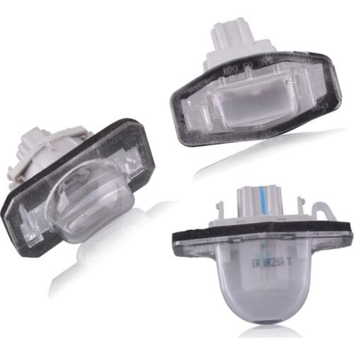 Kamshing For Honda ODYSSEY FIT CITY CROSSTOUR SPIRIOR Acura 2007 2008 2009 2010 2011 2012 - 2017 License Plate Light Lamp Lens