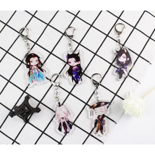 Q Version Chu Liuxiang Keychain Anxiang Huashan Shaolin Wudang Yunmeng Acrylic Keychain Peripheral Pendant Decor Ornaments Bag