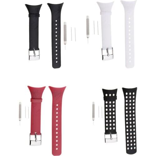 Silicone Strap Watchband Cross Hollow Pattern Men Women SUUNTO M Series