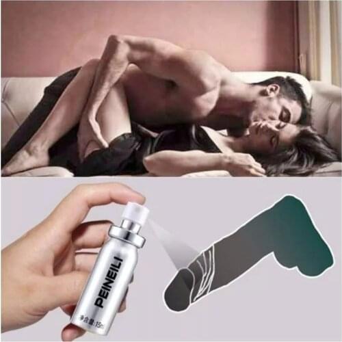 Peineili Sex Delay Spray for Men Anti Premature Ejaculation Prolong 60 Minutes Penis Enlargment Pills + 12pcs Lasting Sex Wipes