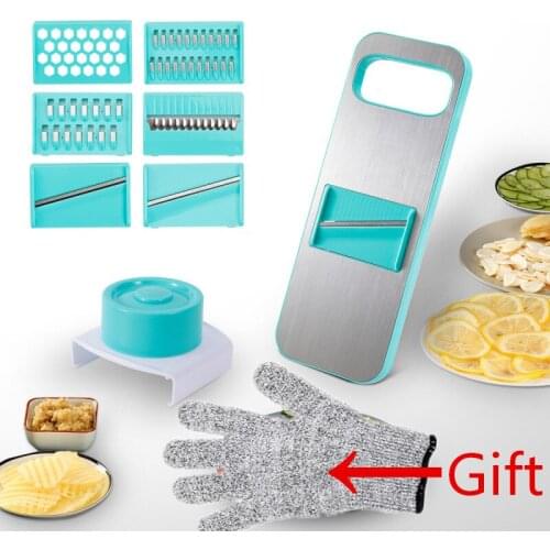 Vegetable Fruit Potato Mandoline Slicer Peeler Dicer Cutter Chopper Grater Vegetable Cutter Kitchen Accessories