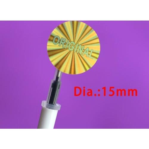 15x15mm Original Warranty Stickers For Small Package Documents