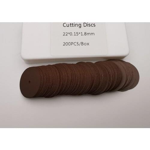 200PCS Resin Ultra Thin Precision Cutting Discs For Dental Jewelry Gold Silver, 0.15mm Thickness Grinding Wheels Cutting Tools