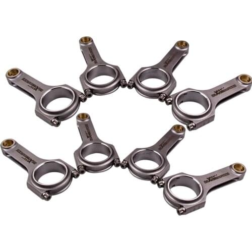 8x Connecting Rods for BMW M60 B40 4.0L M62 4.4L rod Pleuel ARP Bolts 800HP Floating Balanced Crankshaft Piston Pin
