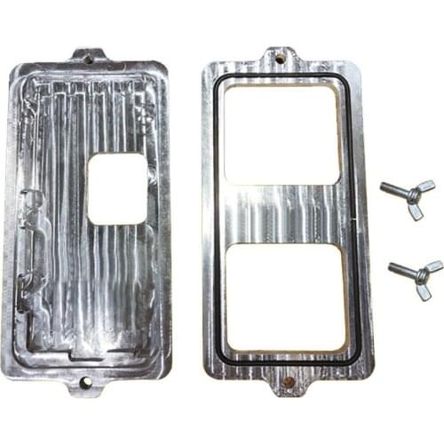 Aluminium Iphone X Frame laminating Alignment Mold Glass/ Frame/Cold Glue Assembling Locate Mold Maintenance Tools