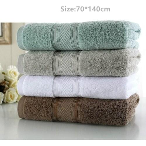 Egyptian Cotton Bath Towels Super absorbent bathroom for home Hotel 650g beach towels for adults Shower 70*140cm Terry towels