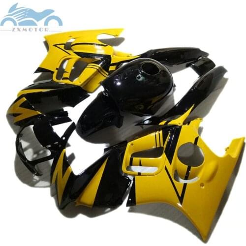 Motorcycle parts for HONDA CBR 600 F3 fairings 1997 1998 CBR600 F3 97 98 yellow black aftermarket bodywork fairing kit A1