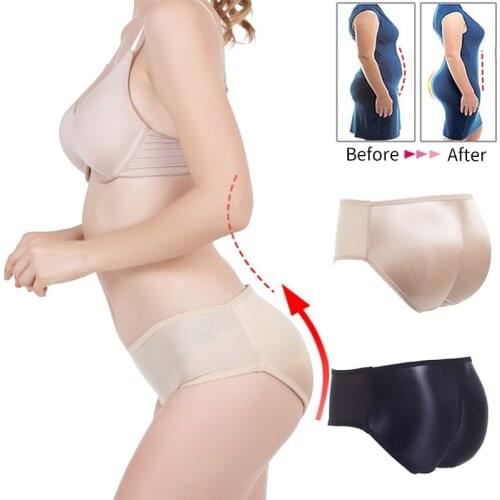 Women Lifter Shaper Bum Lift Pants Buttocks Enhancer Boyshorts Briefs Panties Shapewear Padded Control Panties M-4XL